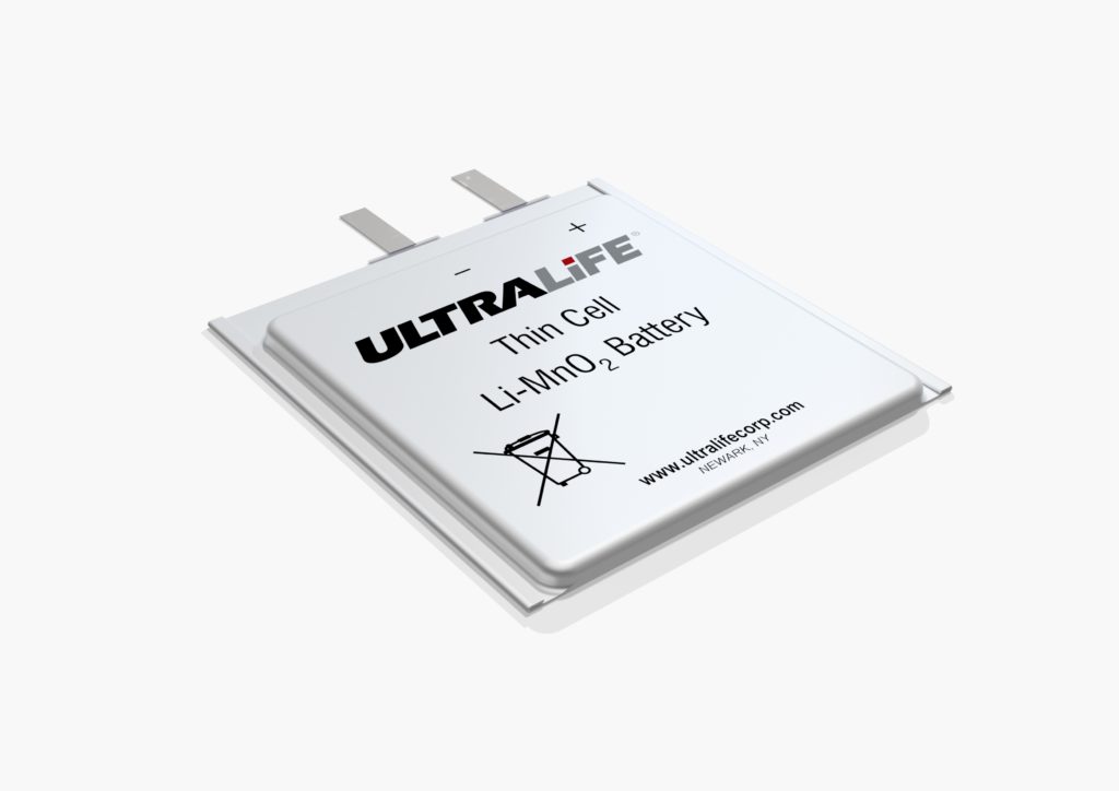 Figure 2 Ultralife Thin Cell Specialised power for everyday technology