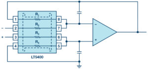 216925 Fig 02 Increasing the common-mode rejection ratio of differential amplifiers
