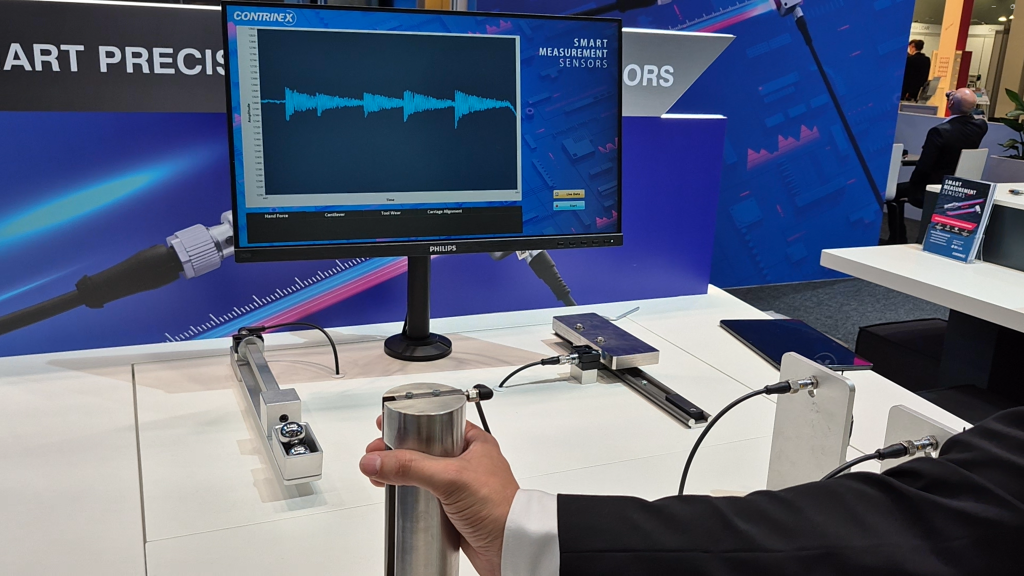SPS Analogue Sensor Squeeze The Industry-Leading Precision of Contrinex’s Analogue Inductives ‘Ring a Bell’ at SPS