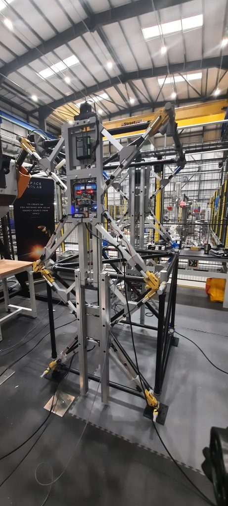 AlbaTRUSS Assembly Both Transporters Face On Robotics demo points to interstellar future