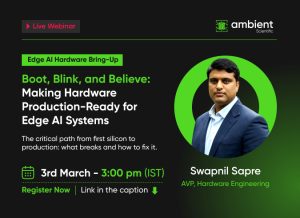 Ambient Scientific webinar Electronics World - Electronic Engineering and Design