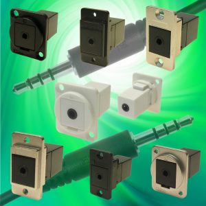 149 – Cliff Panel Mount Audio Jack FeedThrough connectors Electronics World - Electronic Engineering and Design