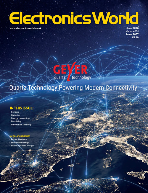 ew jun26 cover Electronics World - Electronic Engineering and Design